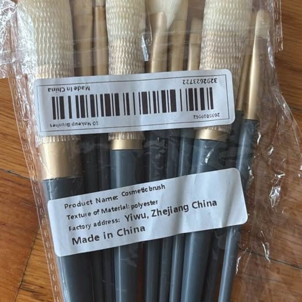 10 Piece Cosmetic Brush Set